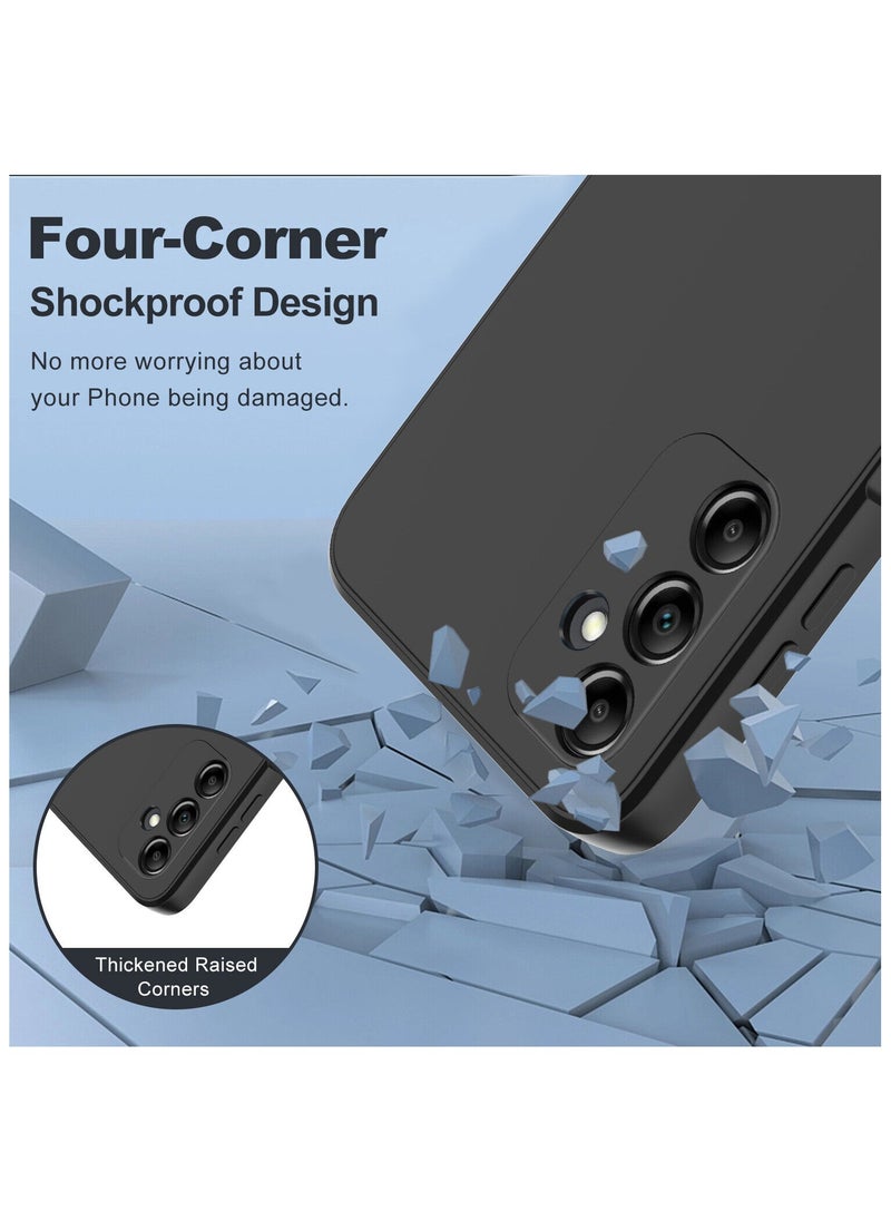 Generic - Samsung Galaxy A15 Case Cover Soft Silicone Slim fit Case Light weight Back Cover Matte Finish Shockproof Cover Anti fingerprint Case Designed For Samsung Galaxy A15 5G - Image 1