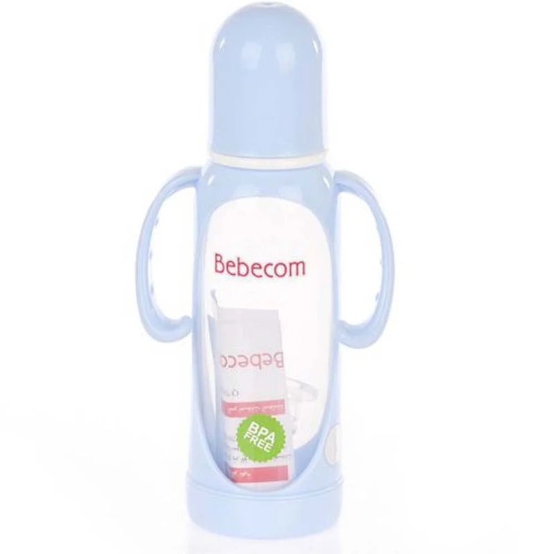Bebecom Standard PC bottle 250ml- Blue - Image 1