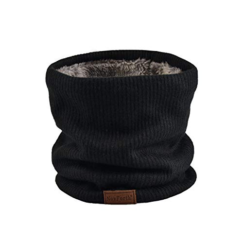 NovForth Winter Neck Warmer Men Ski, Neck Gaiter Face Scarf Women, Fleece Scarf for Men Gaiter Mask, Thick Windproof Scarves - Image 1