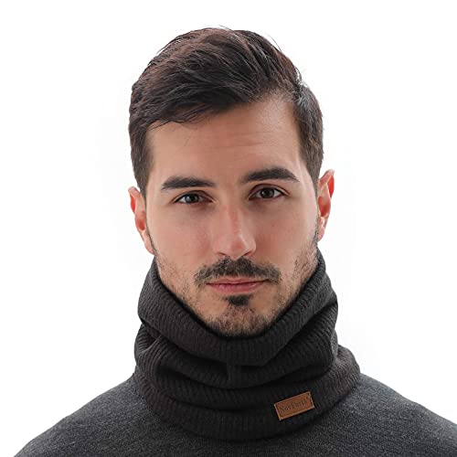 NovForth Winter Neck Warmer Men Ski, Neck Gaiter Face Scarf Women, Fleece Scarf for Men Gaiter Mask, Thick Windproof Scarves - Image 3