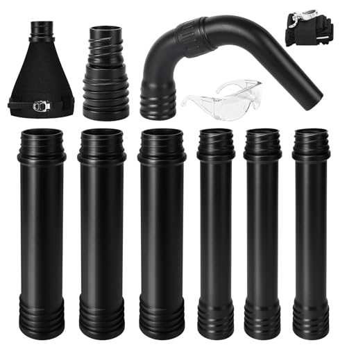 3 BUZZLETT Buzzlett Upgraded Universal Gutter Cleaning Tools for Leaf Blowers Compatible with Leaf Blower Brands EGO Power Worx Black Decker SUNCHERS HEINPRO RYAHT DEWALT etc Extends Up to 11FT - Image 1