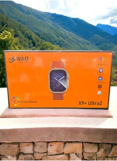 W&O X9+ ULTRA 2 Series 9 SUPER AMOLED Display Open AI Chat GPT GPS NFC Bluetooth V5 Call Wireless Charger Orange  - Image 4