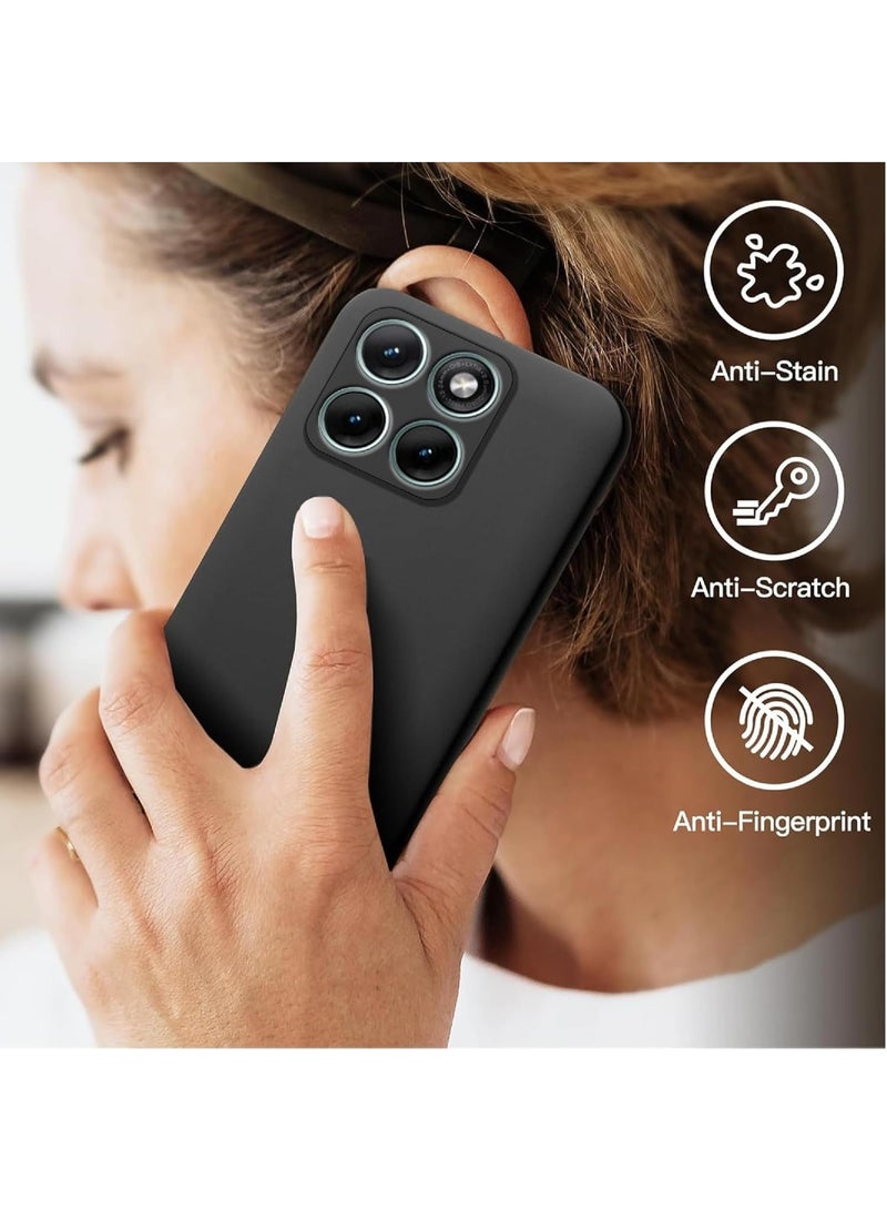 بارالونا جراب لهاتف Motorola Edge 70 Fusion - غطاء حماية نحيف وخفيف الوزن بلمسة نهائية غير لامعة، مضاد لبصمات الأصابع والخدوش، مع حماية دقيقة لفتحة الكاميرا، غطاء خلفي فائق النحافة ومقاوم للعرق - أسود - Image 4
