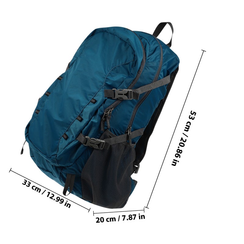 40L Mountain Climbing Backpack Anti-splashing Water Nylon Multifunctional Large Capacity Bag Folding Storage Backpack for Outdoor Travel Trip (Random Color) - Image 2