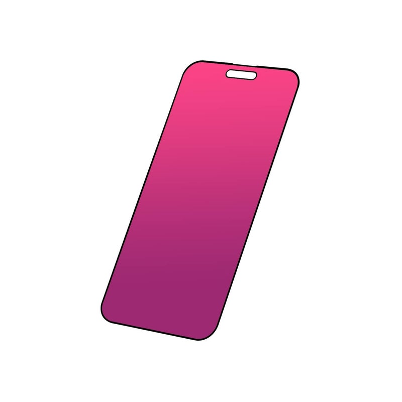 EGKimBa Privacy Screen Protector for iPhone 17 Pro, 1 Pack Tempered Glass, 6.3" Gradient Color Eye Protection Full Coverage with Installation Frame - Image 1