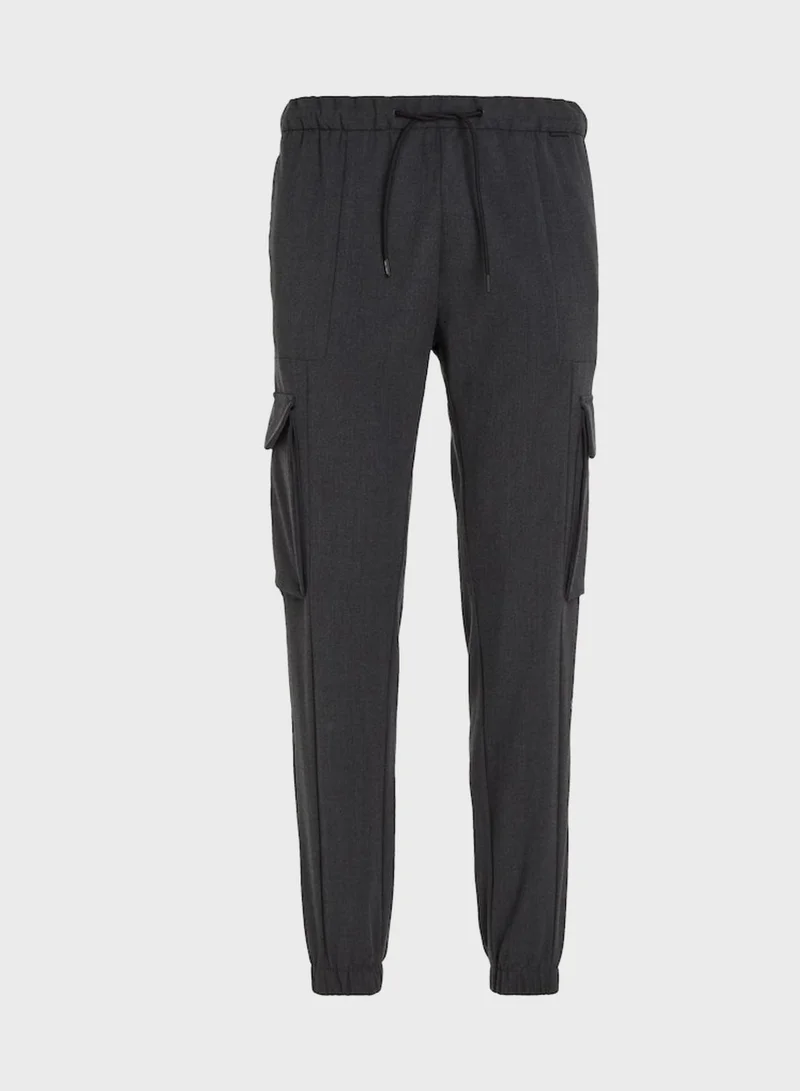 CALVIN KLEIN Drawstring Cargo Sweatpants