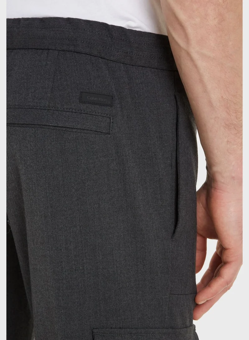 CALVIN KLEIN Drawstring Cargo Sweatpants