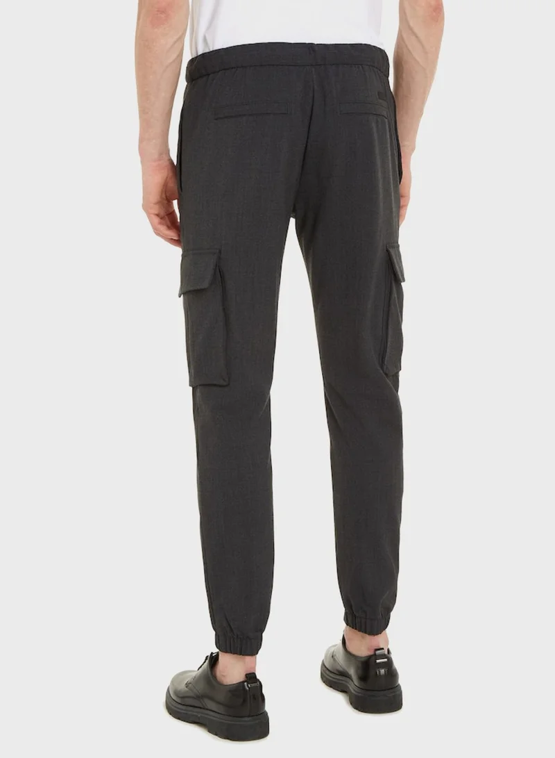 CALVIN KLEIN Drawstring Cargo Sweatpants