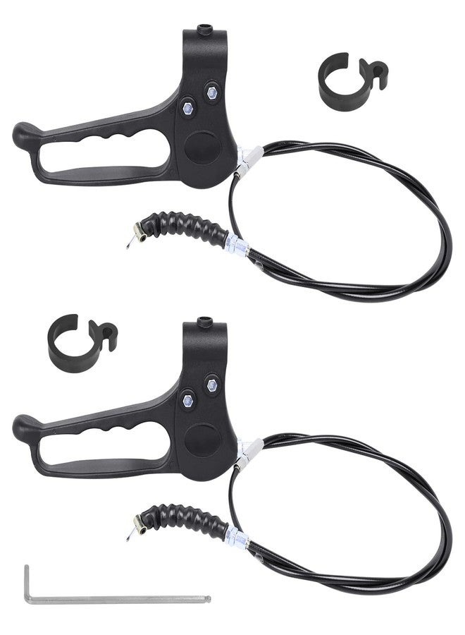 Kamrexi 2PCS Brake Handle Replacement for Rollator Walker, Replacement Parts for Roller Walker with 41 Inch Cable Driving Components of Four-Wheel Rolling Aids, Including Buckles and Screwdrivers - Image 1