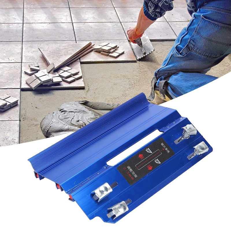 klarako Ceramic Tile Chamfering Device, Ceramic Tile Chamfering Device 45 Degree Desktop Stone Cutting Machine Guide Tool with Wheel for Cutting Chamfering Marble, Ceramic Tiles - Image 2