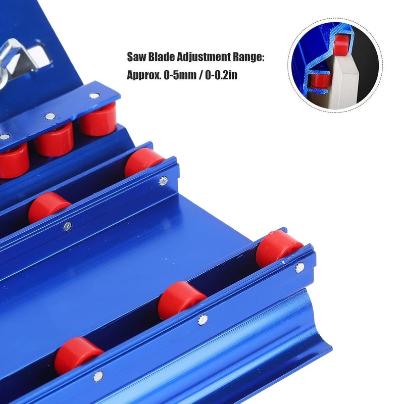 klarako Ceramic Tile Chamfering Device, Ceramic Tile Chamfering Device 45 Degree Desktop Stone Cutting Machine Guide Tool with Wheel for Cutting Chamfering Marble, Ceramic Tiles - Image 4