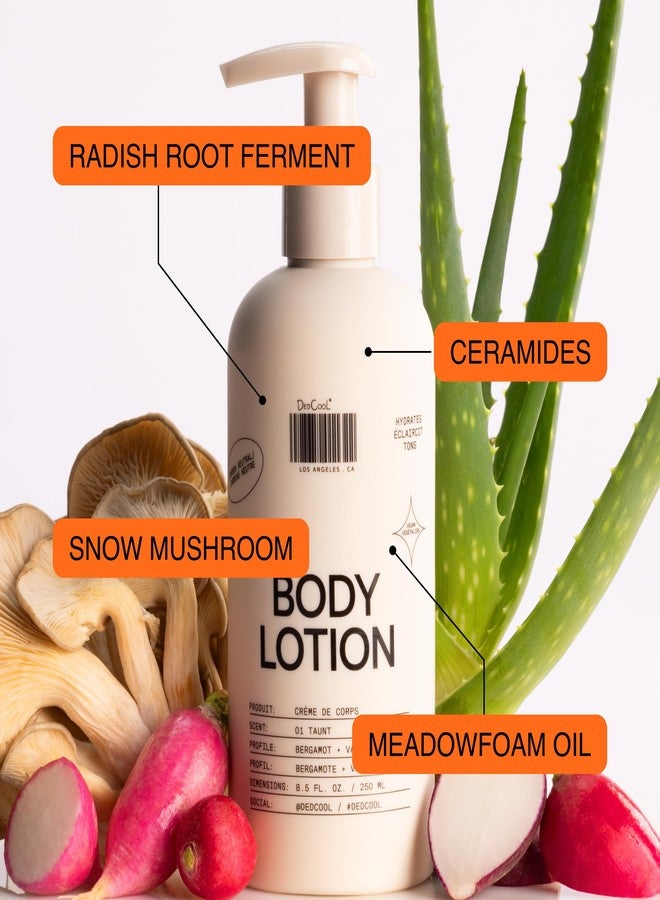 DedCool Body Lotion | 01 Taunt | Ceramides, Snow Mushroom & Meadowfoam Oil | Bergamot, Dew, Cassis, Vanilla & Amber | Non-Toxic, Vegan | 8.5 fl oz - Image 2