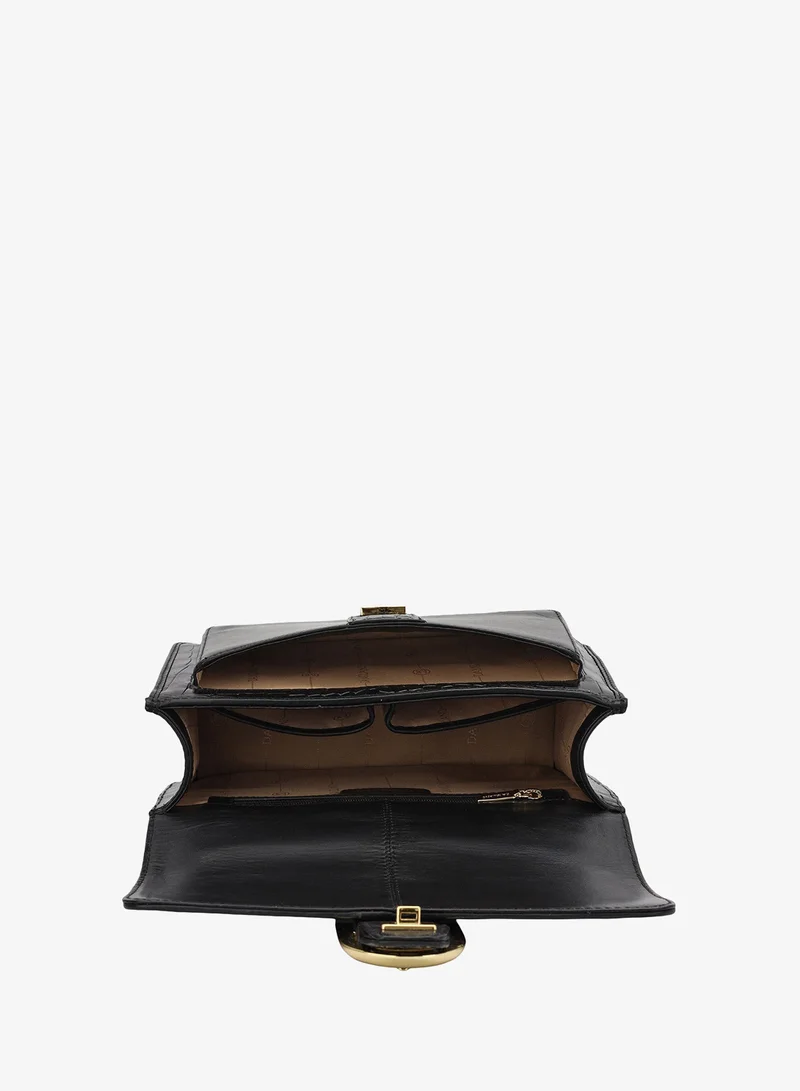 Da Milano black Fresco Double Chain Bag (S) for Women | Best Price UAE