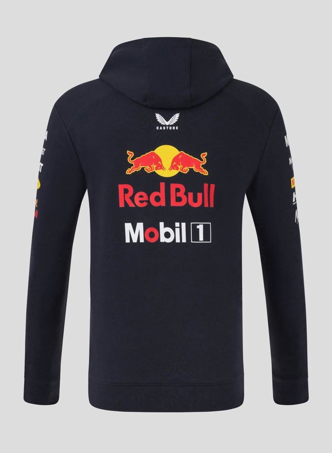 CASTORE Red Bull Racing F1 2025 Team Full Zip Hooded Sweatshirt, Navy, XL - Image 2