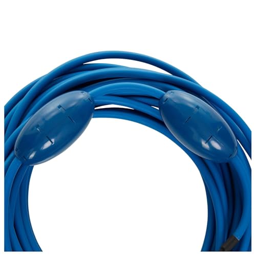Gearwiz 9995862-60ft Blue Cable Only Compatible with Dolphin Pool Robot Nautilus CC Plus [Non WiFi], M200, 9995862, Includes 2 Big Floats and Swivel for Tangle-Free Operation [2 Prongs] Updated - Image 3
