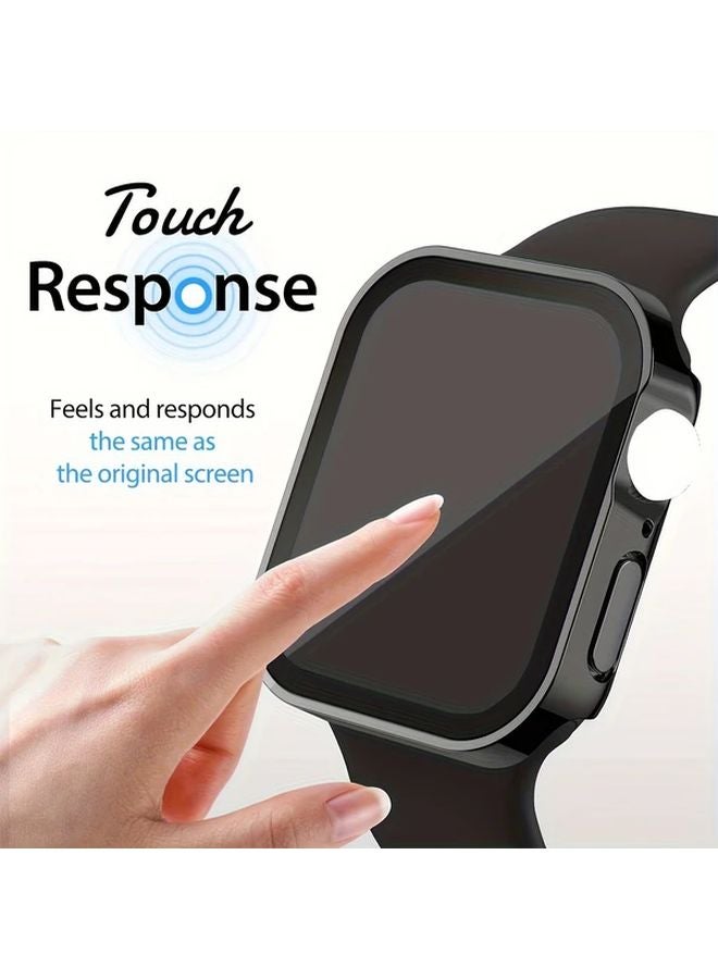 Ultra Thin Waterproof Case For Apple Watch 44mm Starlight Color With Built In Screen Protector - Image 5