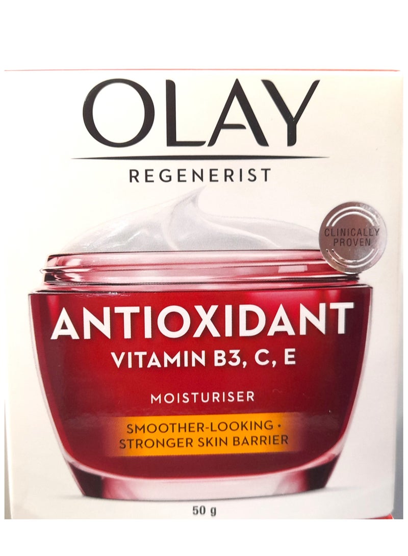 Olay Regenerist Antioxidant Moisturizer Cream with Vitamin B3, C and E 50 g - Image 3