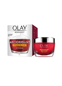 Olay Regenerist Antioxidant Moisturizer Cream with Vitamin B3, C and E 50 g  - Image 1