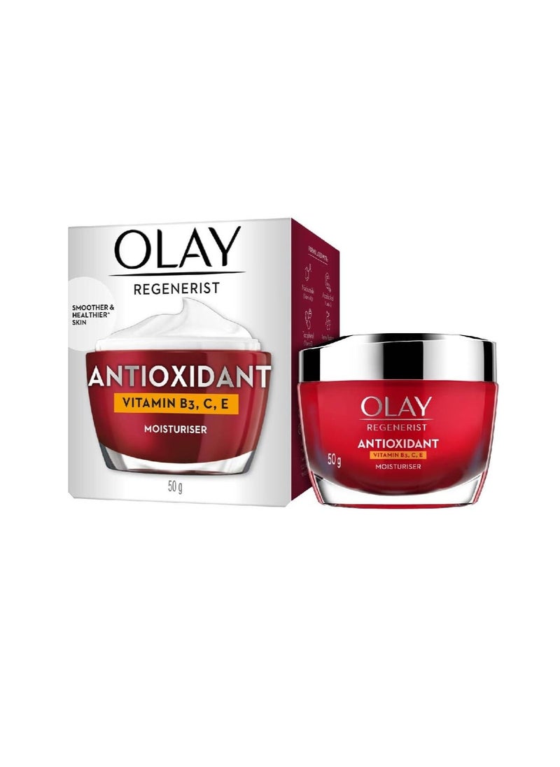 Olay - Regenerist Antioxidant Moisturizer Cream with Vitamin B3, C and E 50 g - Image 1