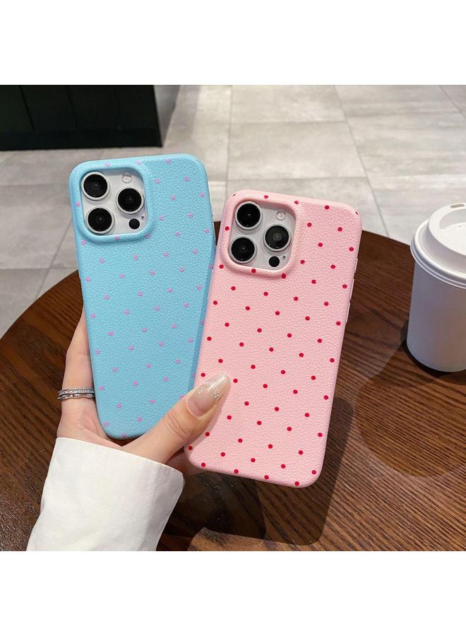 S-TOP Case For iPhone 14 Pro Dopamine Polka Dots Silicone Phone Case - Image 3