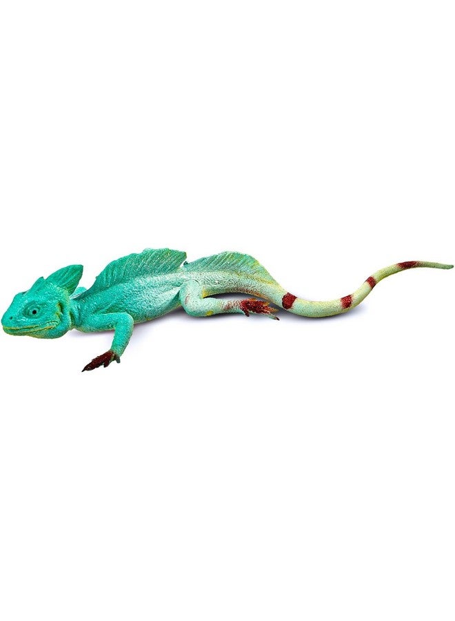 SUPER TOY Reptile Toy for Kids Realistic Gecko Lizard Blue Ocean Chameleon Figurine Rubber Animal Cold Blooded Lifelike Soft Prank Toys Educational Gift Boys Girls - Image 1