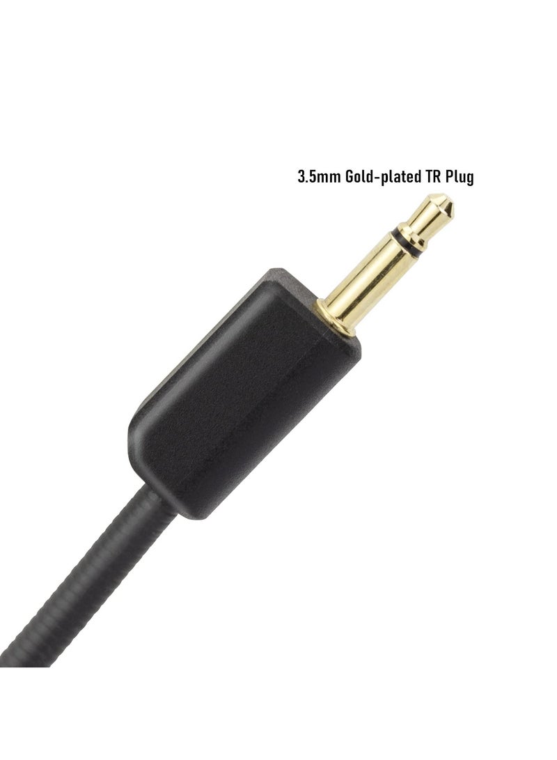 High-Quality Mic Replacement for Razer BlackShark V2/V2 Pro Wireless Headset, 3.5mm Detachable Boom Microphone with Foam for Clear Sound - Image 5