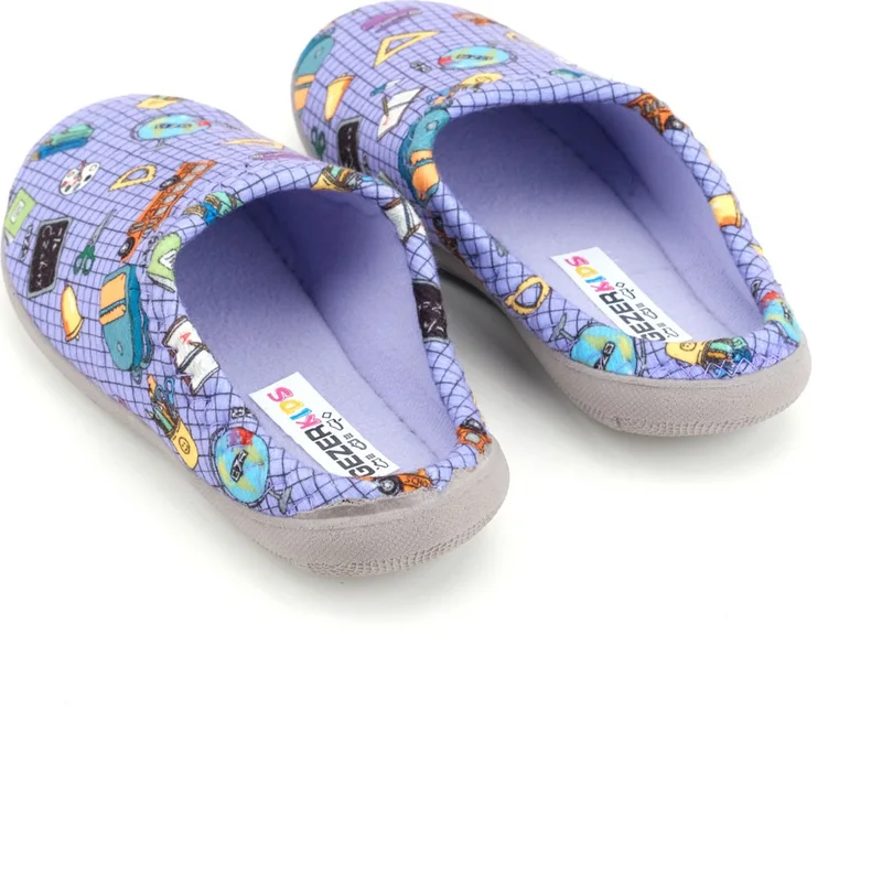 Gezer Girls Winter Comfortable Sole Home Garden Gondola Slippers