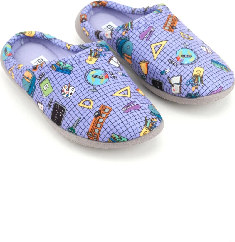 Gezer Girls Winter Comfortable Sole Home Garden Gondola Slippers
