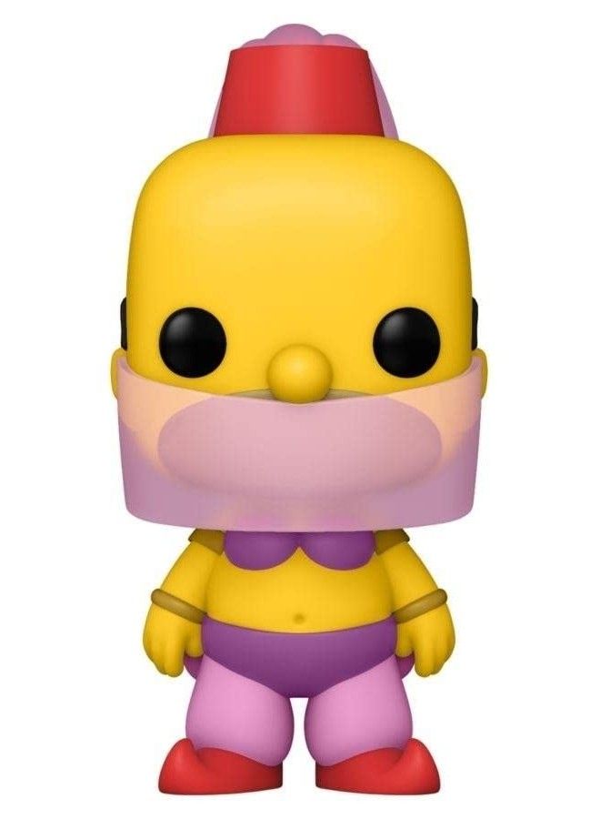 Funko Pop! The Simpsons Belly Dancer Homer 1144 Funkon 2021 Summer Convention Shared Exclusive - Image 4