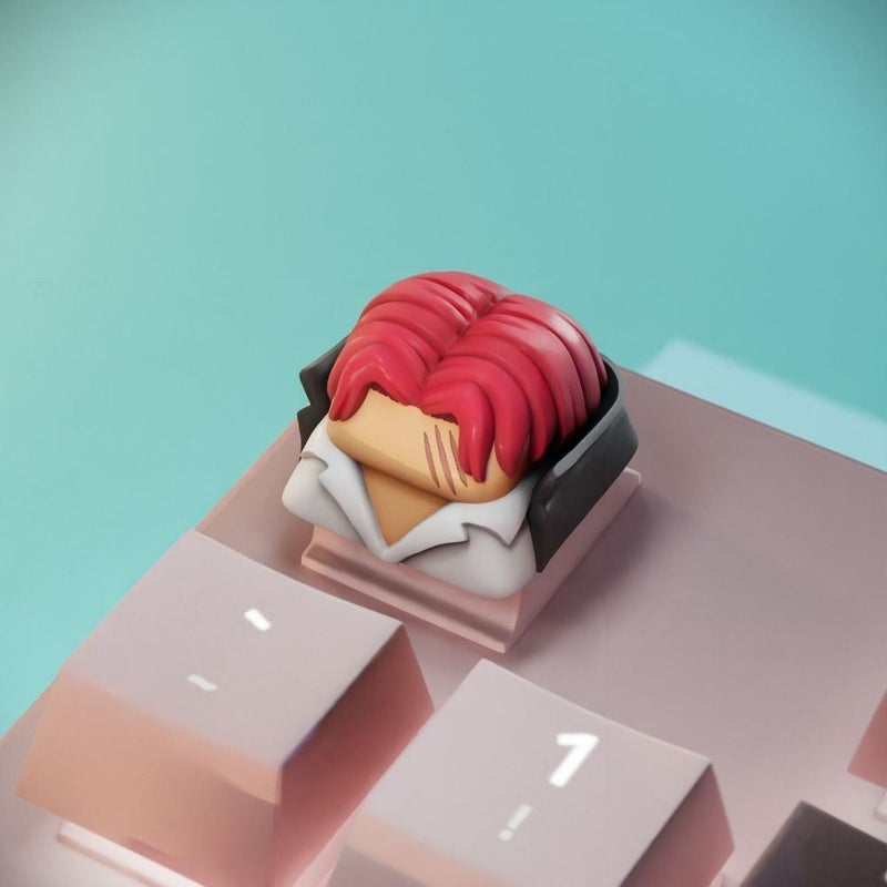 Small S Anime Keycap Resin Material Personalized Gift Mechanical Keycap Single - Image 1