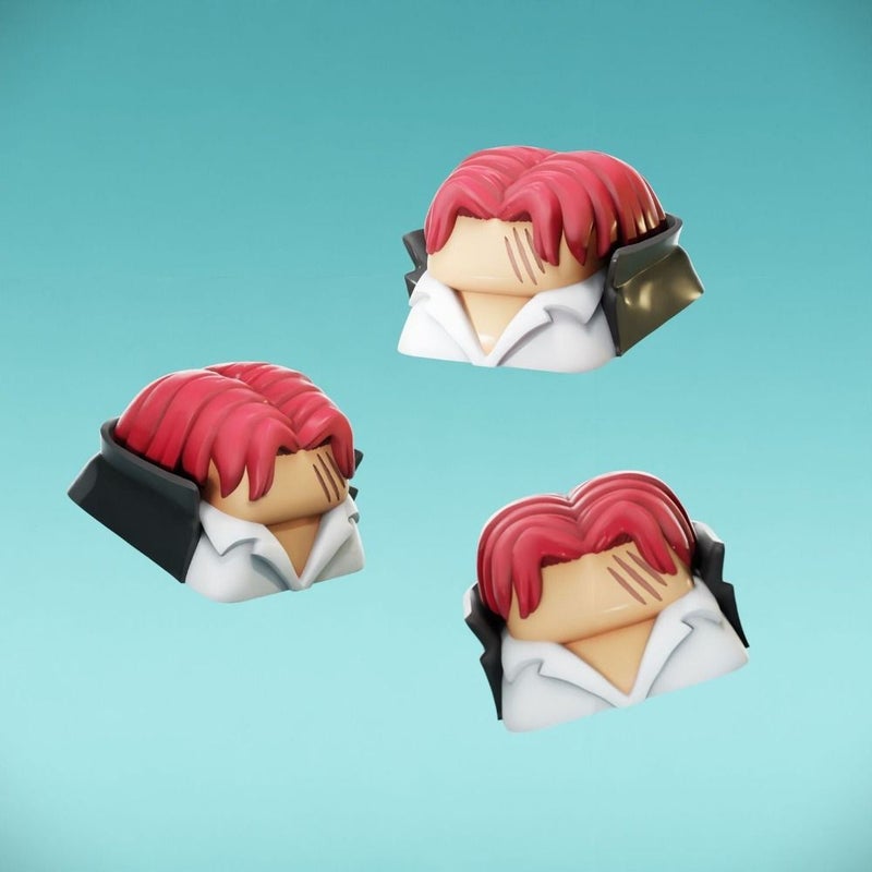 Small S Anime Keycap Resin Material Personalized Gift Mechanical Keycap Single - Image 4