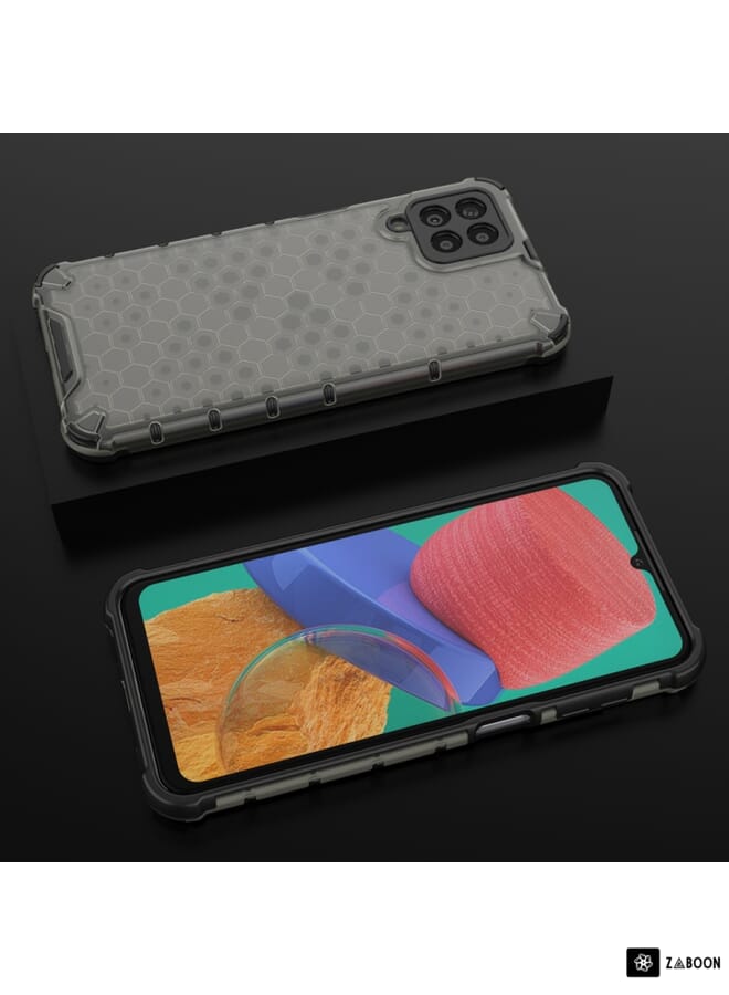 جرين تايجر لهاتف Samsung Galaxy M33 5G PC مضاد للصدمات + حافظة واقية من مادة TPU (أسود) - Image 2