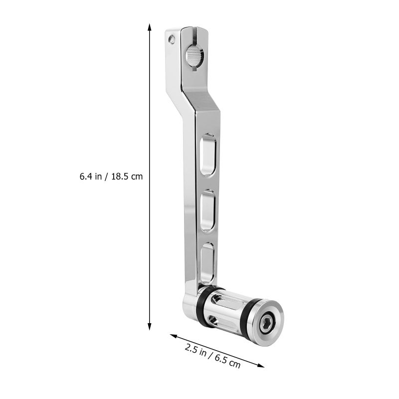 CNC Electroplated Motorcycle Gear Shifter and Heel Toe Foot Pedal Lever for Touring Softail Glide Models - Image 3