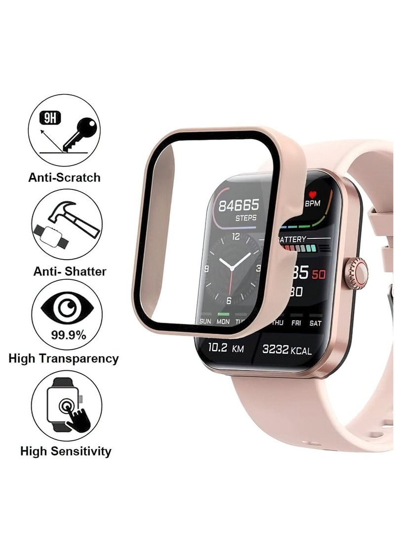 Generic Health & Fitness Smartwatch, Blood Glucose Monitoring, Fitness Tracker with Blood Pressure, Blood Oxygen Tracking, Heart Rate Monitor (Pink)  - Image 2