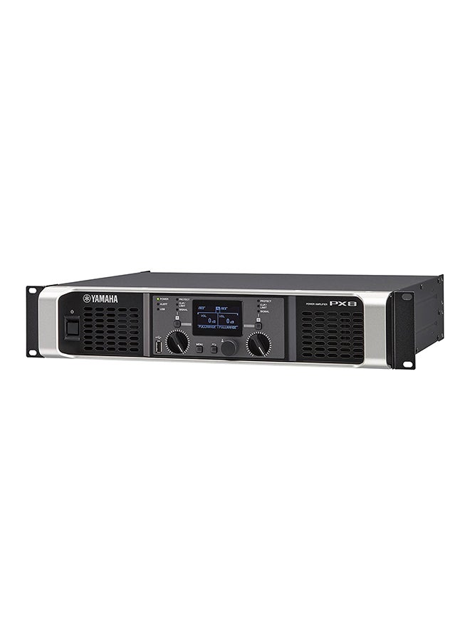 YAMAHA PX8 Dual Channel 2x1050W Lightweight Power Amplifier PX8_A050 Black/Grey - Image 3