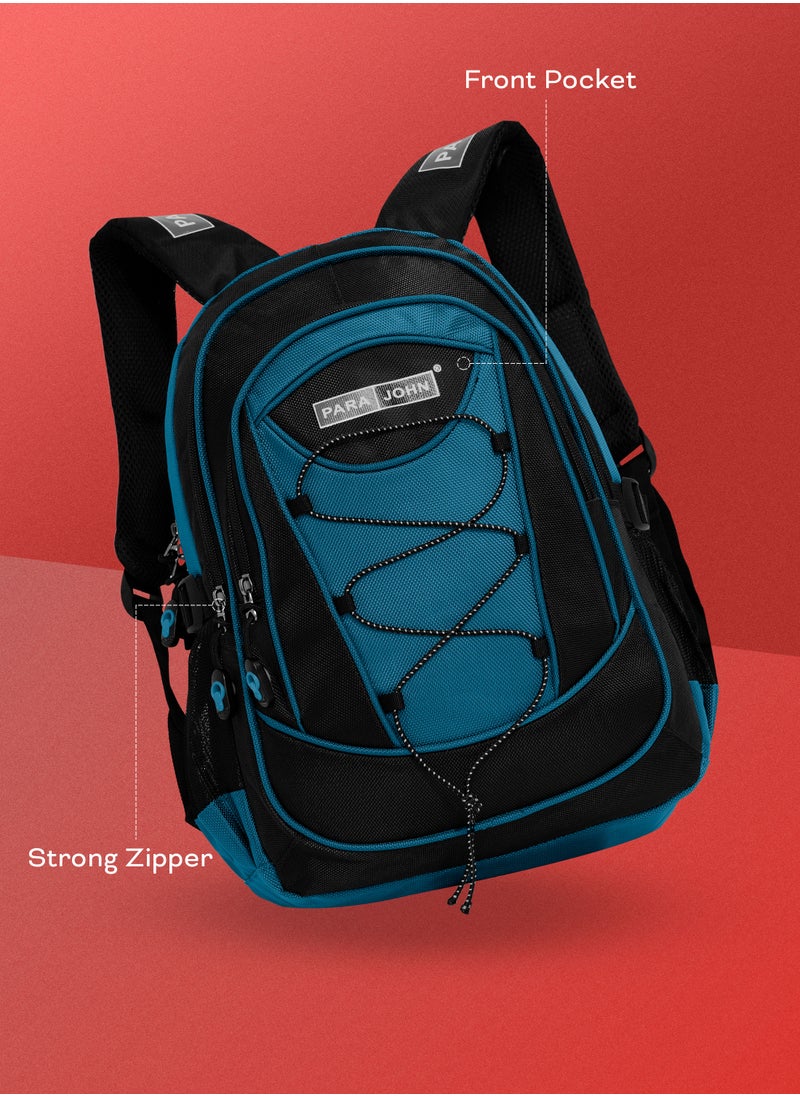 PARAJOHN Classic Students School Backpack Blue  - Image 2
