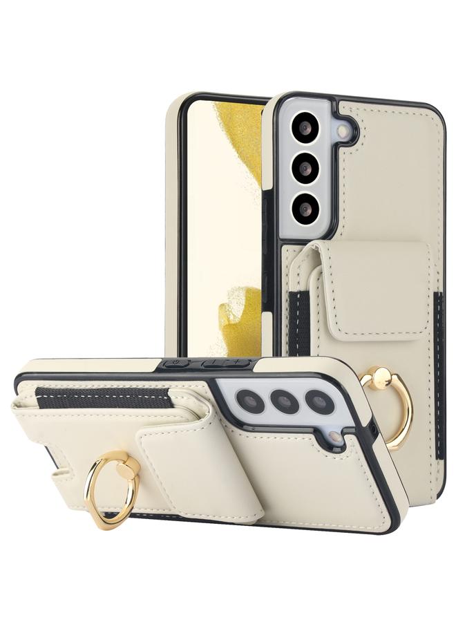 S-TOP Case For Samsung Galaxy S22 5G Elastic Card Bag Ring Holder Phone Case - Image 1