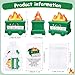 Hollowfly 30 Set Mini Dumpster Stress Balls Bulk Back to School Relief Gifts Motivational Inspirational Stress Balls Squeeze Appreciation Gift for Adult Employee Coworkers Staff Volunteer Green - Image 4