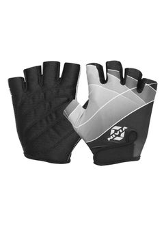 Nivia Crystal Sports Glove For Men&Women, Gloves Gym Workout, Gym Accessories Men, Gym Gloves Men Workout, Sport Glove, Fitness Gloves, Hand Glove Gym Men, Grip Gloves, Exercise Gloves(Black/Grey)  - Image 1