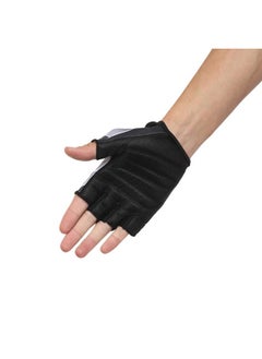 Nivia Crystal Sports Glove For Men&Women, Gloves Gym Workout, Gym Accessories Men, Gym Gloves Men Workout, Sport Glove, Fitness Gloves, Hand Glove Gym Men, Grip Gloves, Exercise Gloves(Black/Grey)  - Image 5