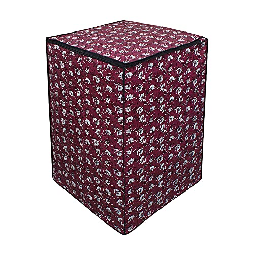 Star Weaves Washing Machine Cover For Fully Automatic Top Load LG T7567TEELH 6.5Kg Model - Waterproof & Dustproof Cover - FABKUM48 - Image 2