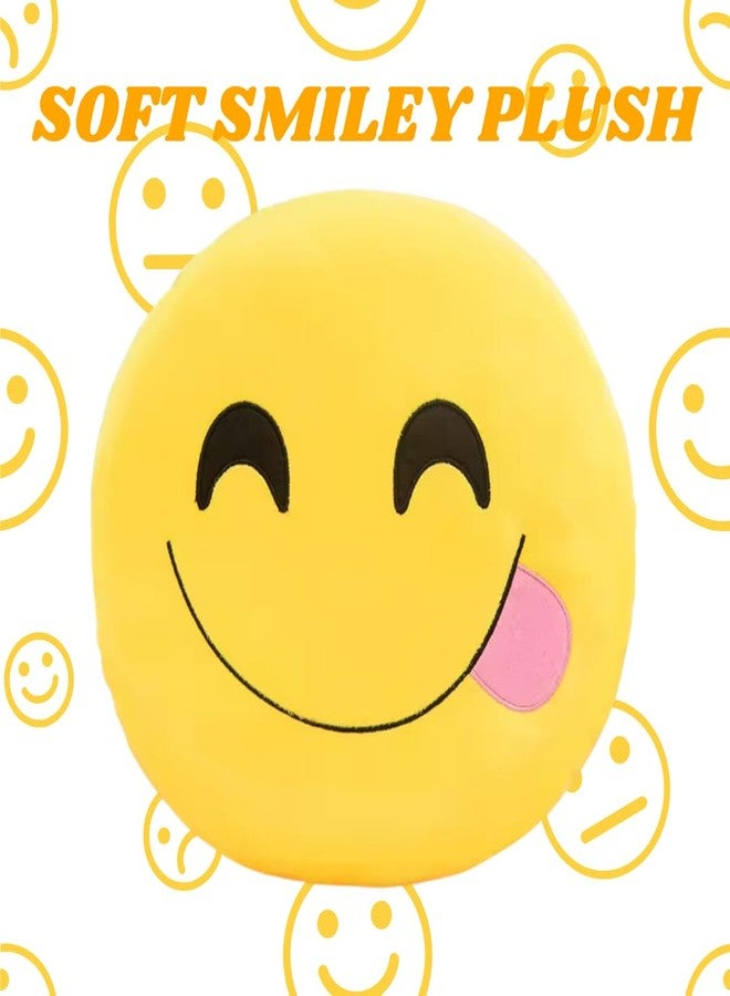 TechMax Solution Cute Smiley Seventeen Pillow Plush Toy - Image 2