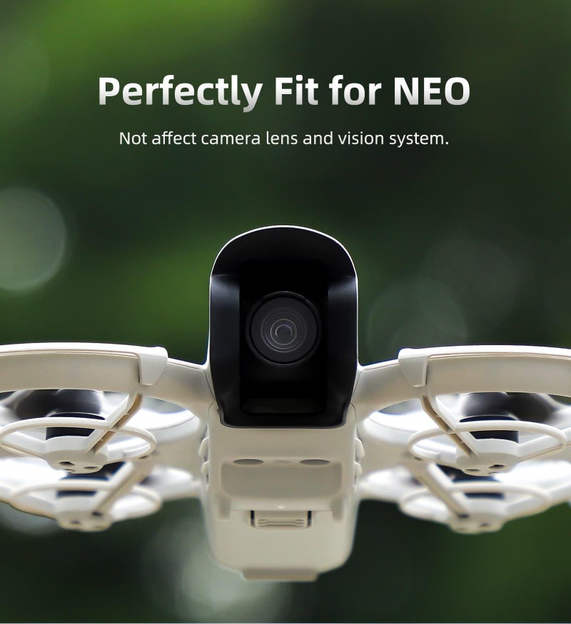 GetZget® Lens Sun Hood for DJI Neo Gimbal Camera Crash Protector Guard & Sun Shade Protection Accessories (Grey) - Image 4