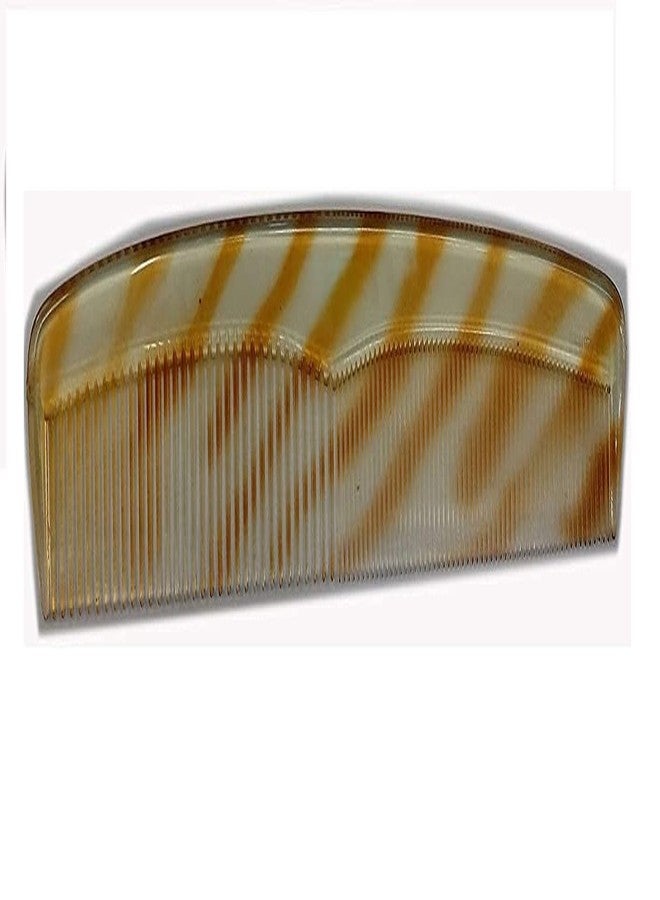 PUTHAK Men's Comb - Gold Seal (7 Inch * 1 Inch) Thin Spikes - 2 pcs - Image 2