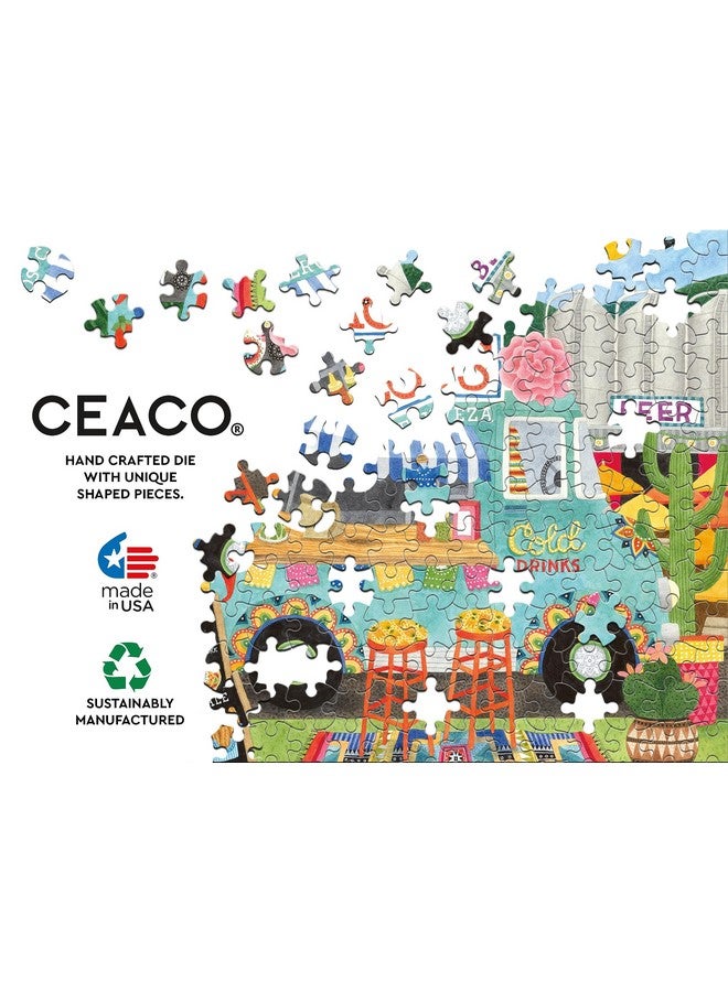 Ceaco - Food Trucks - Taco Truck - 500 Piece Jigsaw Puzzle - Image 2