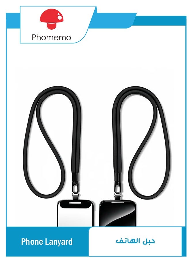 فوميمو سلسلة حامل الجوال، حبل تعليق الجوال، حزام عنق للجوال، سلسلة جوال، اكسسوارات جوال - Image 1