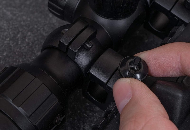 Monstrum Tactical مجموعة حلقات المنظار لسكك بيكاتيني/ويفر | قطر 1 بوصة - Image 3