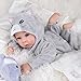 Aori Lifelike Baby Dolls  Realistic 17Inch Baby Girl with Cute Lightweight Body Real Life Baby Doll Set with Accessories for 3 Kids Girls  Collection - Image 4