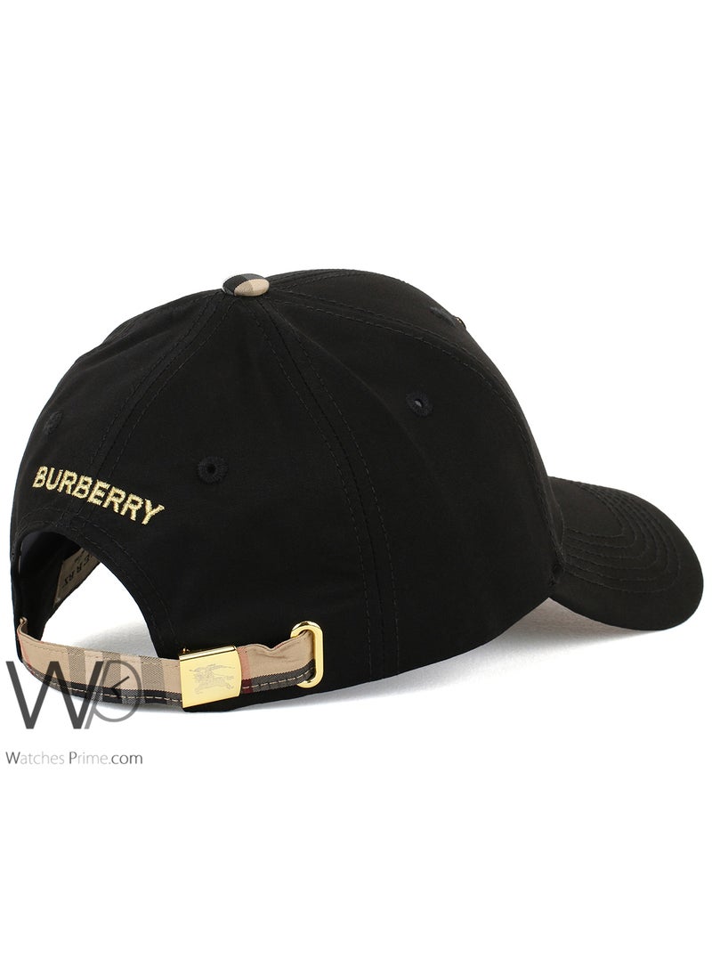 BURBERRY Burberry Baseball Cap Black Color Cotton Hat Men  - Image 2