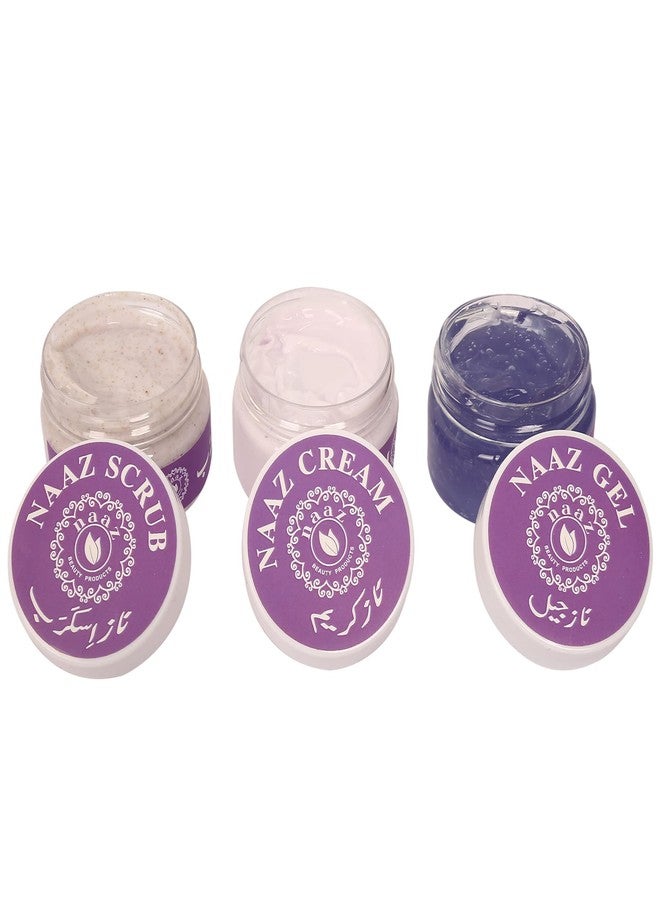 Naaz Wrinkle Kit (Size - Big) (700 gms) (Package Includes Scrub, Cream, Gel, Day Cream, Night Cream, Upper Cream) - Image 5
